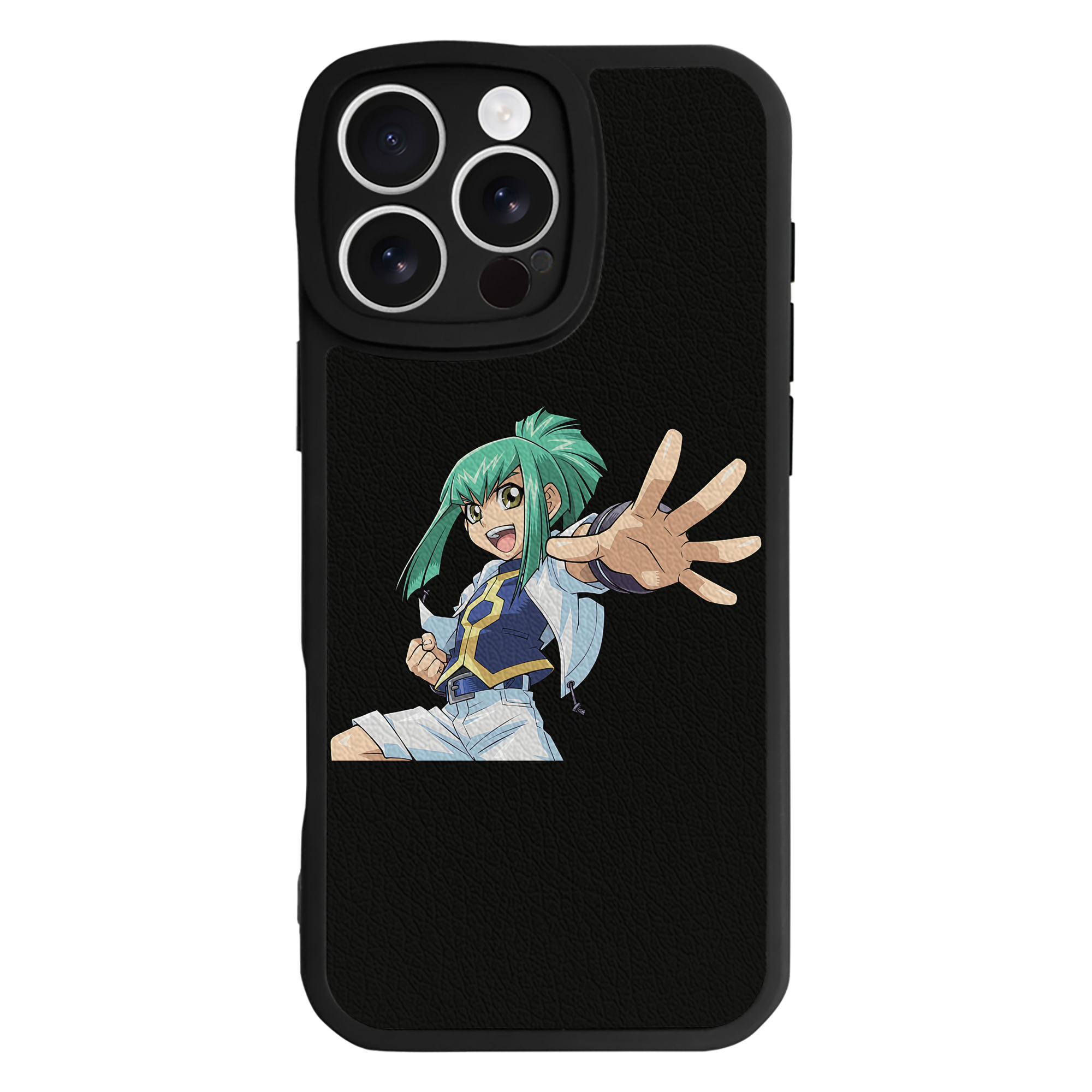 遊☆戯☆王 Yu-Gi-Oh! 【iPhone 16シリーズ対応】シリコンスマホケース（レザー調） 材質：シリコン